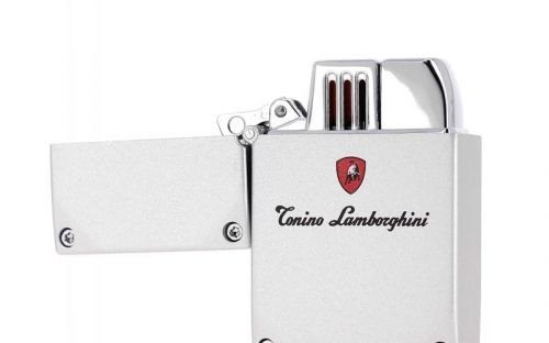 Zigarrenfeuerzeug Lamborghini Alesso - silber