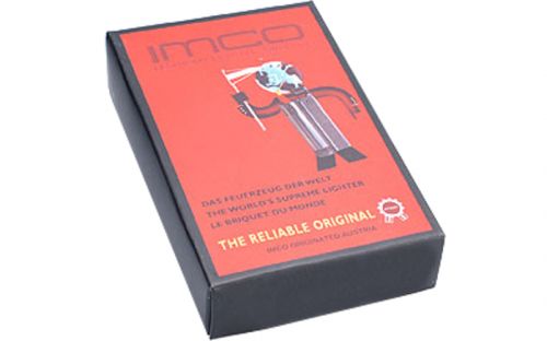 IMCO Pfeifenfeuerzeug mit Pfeifenstopfer - Silberfarbe