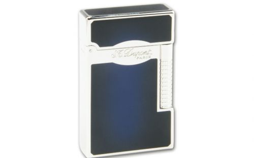 Zigarrenfeuerzeug - S.T. Dupont L2 LE Grande (dunkelblau/silber)