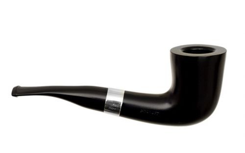 Peterson Pfeife Sherlock Holmes Mycroft Ebony F-lip (9mm)