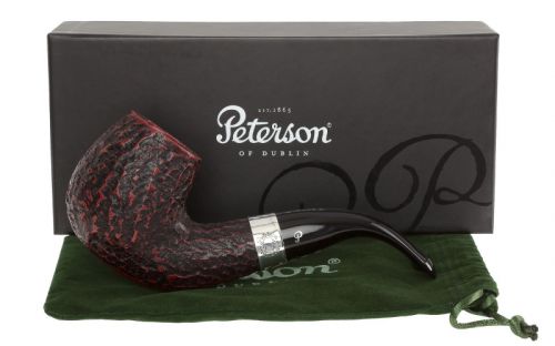 Peterson Pfeife Sherlock Holmes Professor Rustic P-lip