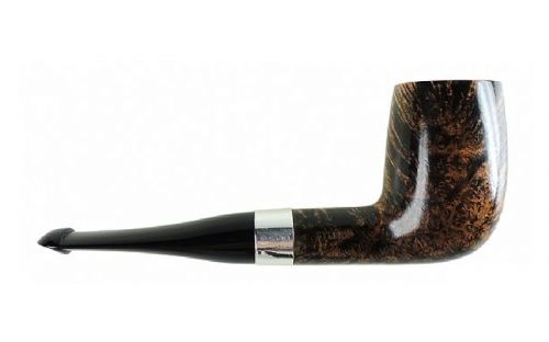 Peterson Pfeife Sherlock Holmes Sylvius Black & White P-lip