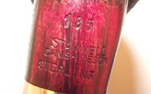 Stanwell Pfeife Sterling 185 Black Sand