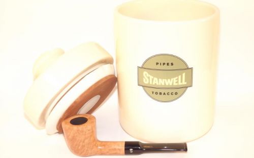 Stanwell Pfeife Flawless + Tobacco Jar