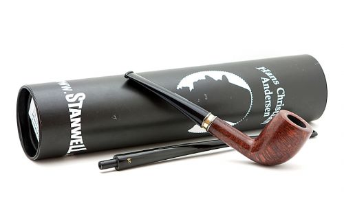Stanwell Pfeife H. C. Andersen 1/A Brown Polish ohne Filter