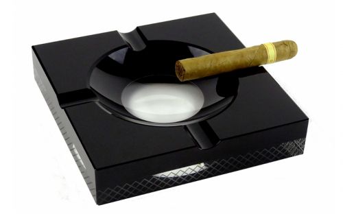 Kristallglas Zigarren Aschenbecher (exklusiv!)