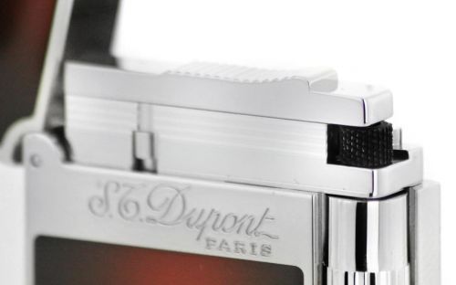 Zigarrenfeuerzeug - S.T. Dupont L2 Atelier (bordeauxrot/silber)
