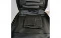 Pfeifentasche aus Leder für 7 Pfeifen - schwarz (22,5x21,5x6,5cm)