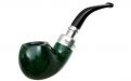 Peterson Pfeife Spigot Silver XL02 Green F-lip