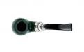 Peterson Pfeife Spigot Silver XL02 Green F-lip