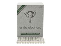 White Elephant Superflow Natur-Meerschaum-PfeifenFilter 9mm - 150St.
