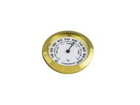 Hygrometer - 37/32 mm, goldfarbe